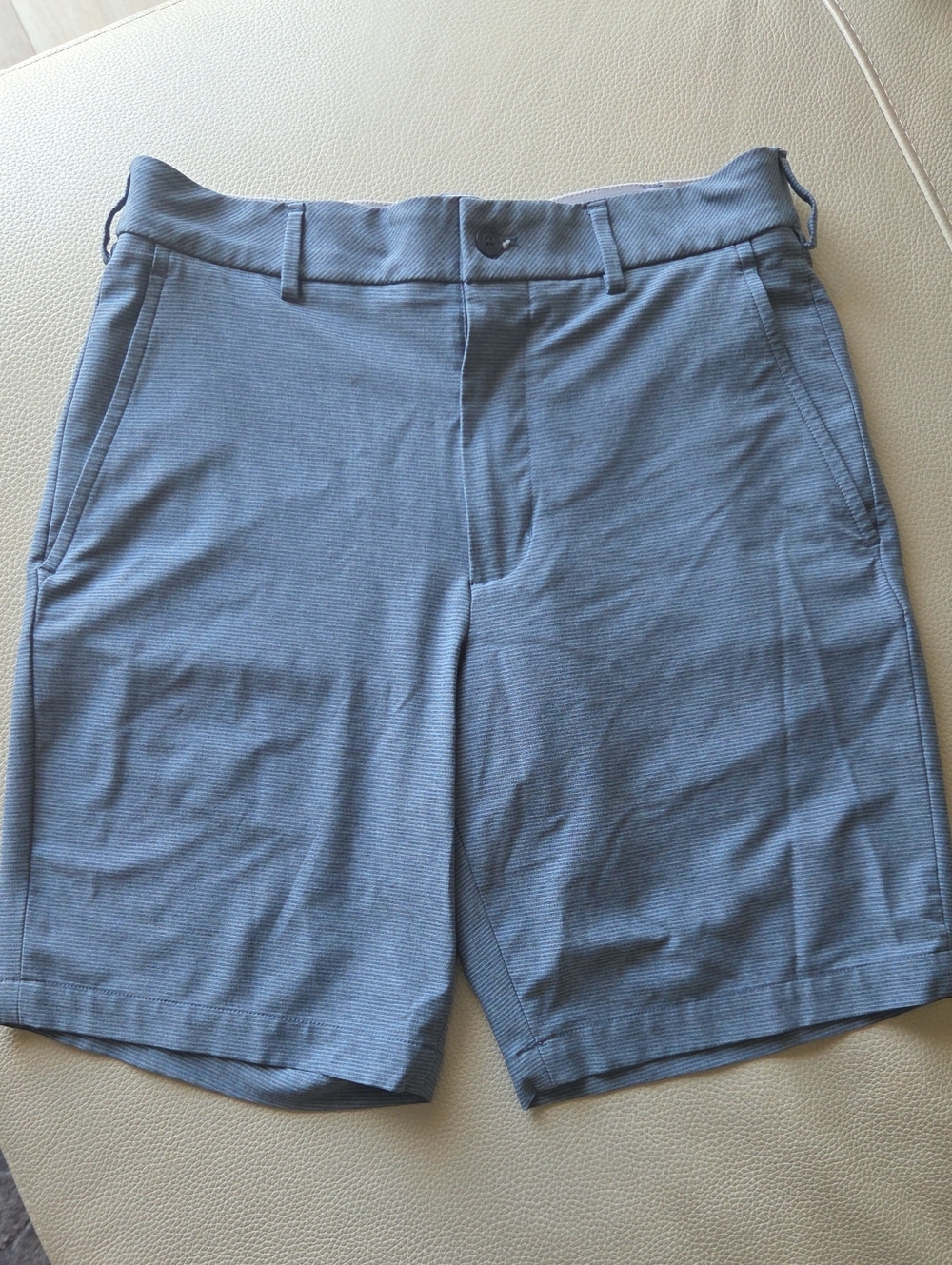 Walter Hagen Light Blue Flat Front Golf Shorts